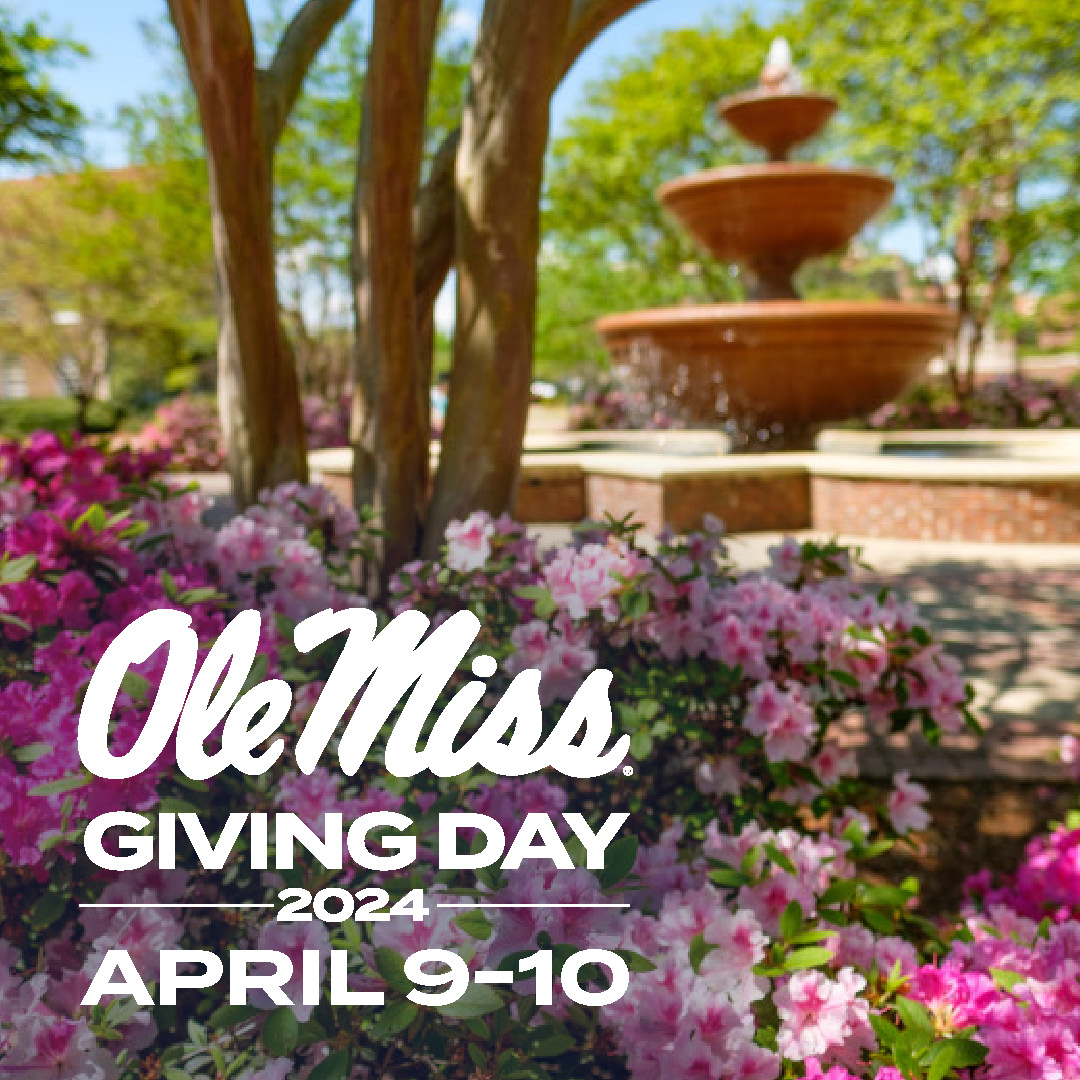 Giving Day starts NOW! 🤗 Ole Miss students, check your emails to learn more on how to give or go onto givingday.olemiss.edu! 🙌 Let's give back Rebs! 🦈 
#UMLibArts
#GivingDay