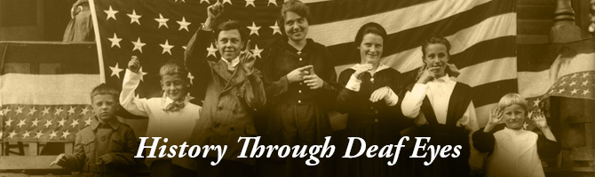 Celebrate #NationalDeafHistoryMonth by learning about the evolution of America’s Deaf community, with the #NEHgrant-funded HISTORY THROUGH DEAF EYES @PBS documentary and online resource. neh.gov/explore/histor… #Deafhistory