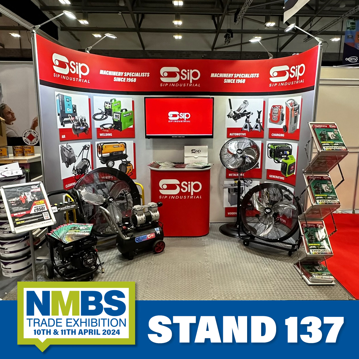 We're all set up and ready for the @NationalMerch Exhibition tomorrow & Thursday! 💪🏻

If you're attending, come and meet the team on Stand 137 at @CBSArena!

#Exhibition #TradeShow #NMBS2024 #StrengtheningIndependents