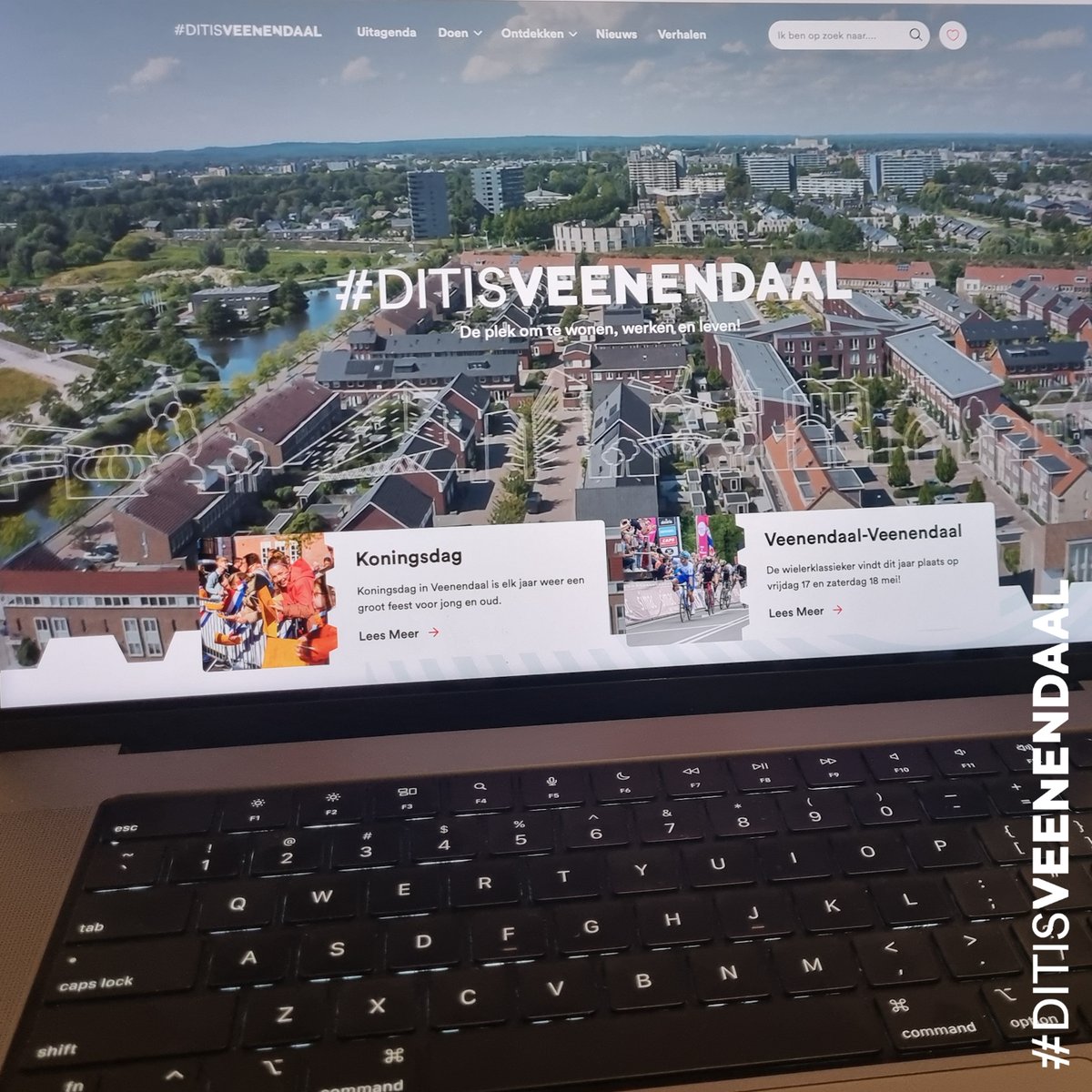We hebben groot nieuws: onze splinternieuwe website is live! 🎉 Ga snel naar ditisveenendaal.nl en ontdek de UITagenda met alle activiteiten die je de komende tijd kan doen in Veenendaal. 
We zijn benieuwd wat je van de nieuwe site vindt! 

#NieuweWebsite #DitisVeenendaal