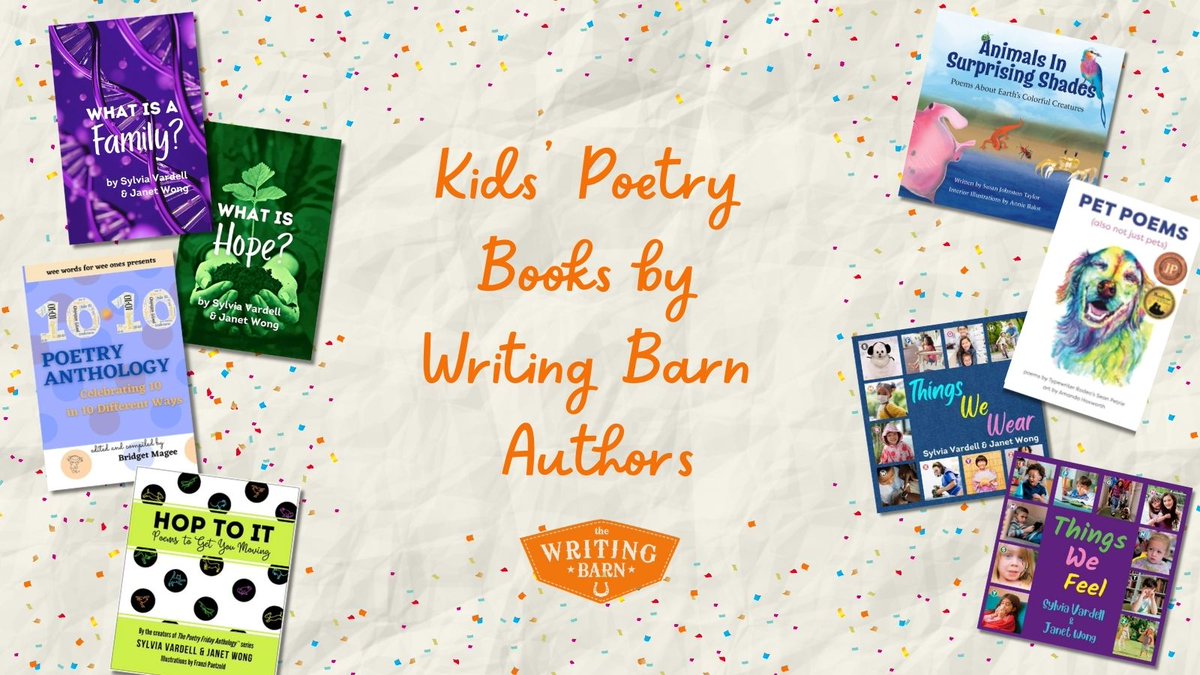 It’s #NationalPoetryMonth so check out these kids’ #poetry books by Writing Barn faculty, staff and students! thewritingbarn.com/kids-poetry-bo… #AmReading