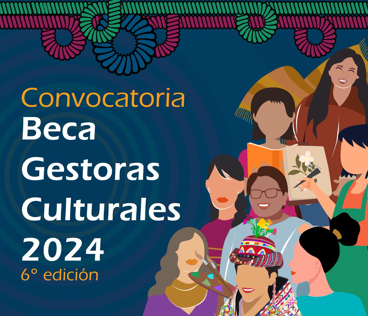 crespial's tweet photo. #Perú #PCI
¡Atención gestoras culturales! UNESCO, MALI, UARM y UPC lanzan la sexta edición de la Beca "Gestoras Culturales" 2024.
Mayor información en: https://t.co/iiOa0GTyLo
#UNESCO #MALI #UARM #UPC #BecaGestorasCulturales #Cultura #Beca https://t.co/AbMag3QLih