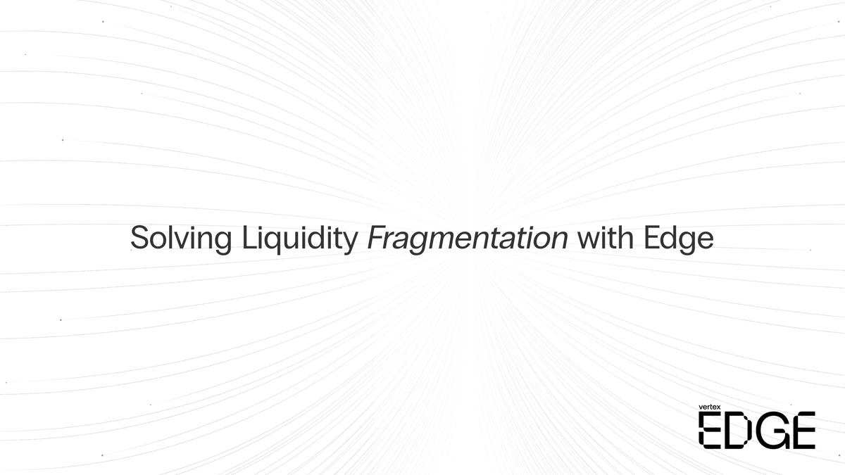 1/ Edge - the solution to liquidity fragmentation. The problem? Traditional multichain protocols are forced to find new liquidity for each deployment - resulting in liquidity split across chains, and not capitalized to its full potential. Edge is designed to solve this ⤵️