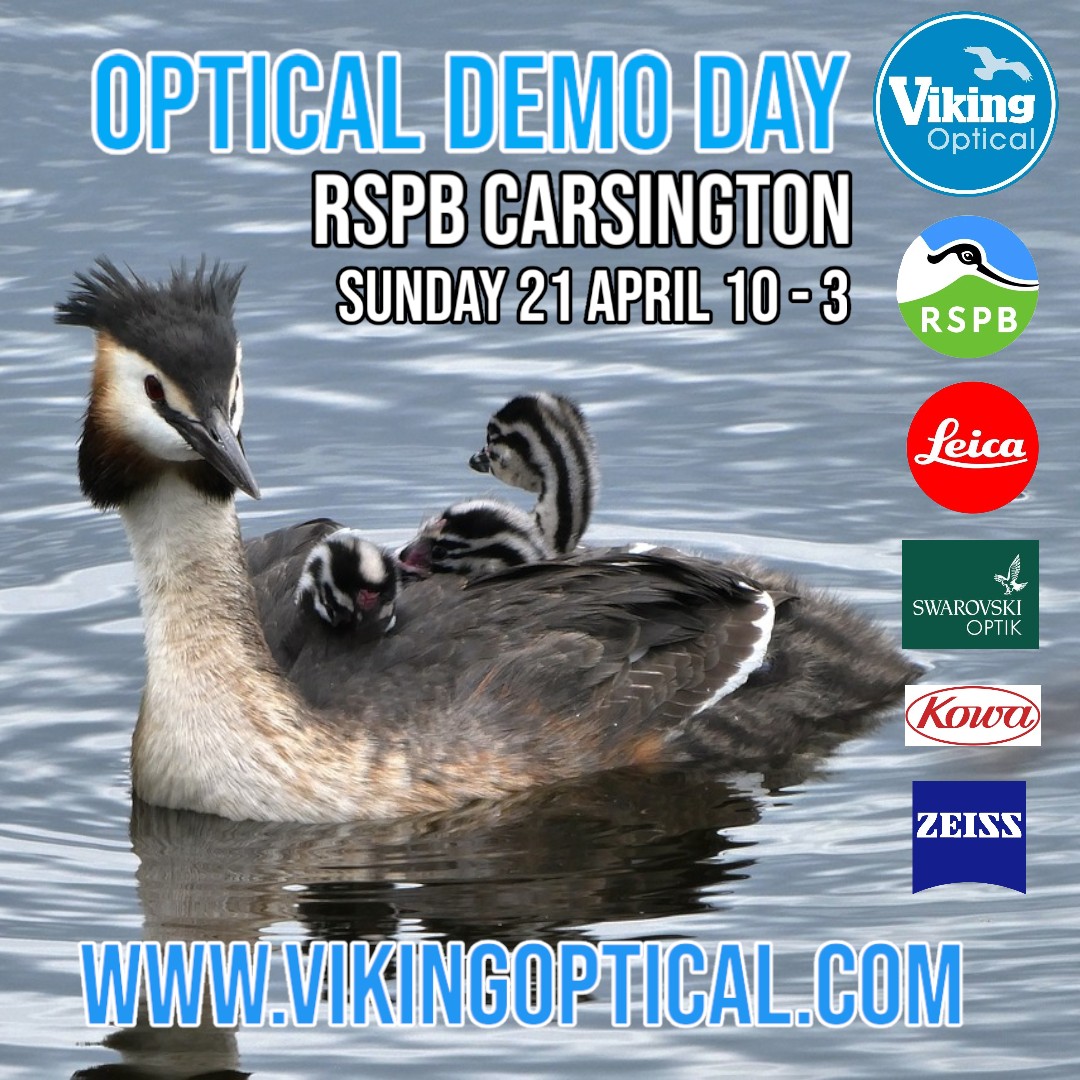 Pop along to RSPB Carsington Water Nature Reserve where our expert Rob will be demonstrating our range of binoculars, monoculars and telescopes.