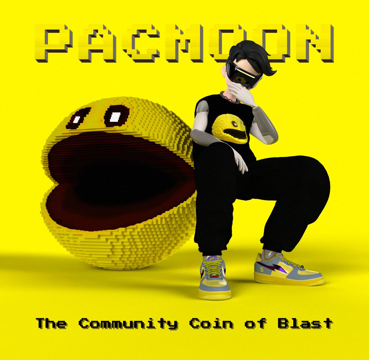 The community coin of Blast you said? @pacmoon_ is the coin of ALL communities. THE coin. #pacmoon #clonex