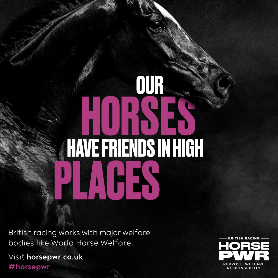 Anyone who works in racing knows that the horses come first. It's why we do what we do #HorsePWR. Great to be able to share all the facts about welfare in racing horsepwr.co.uk