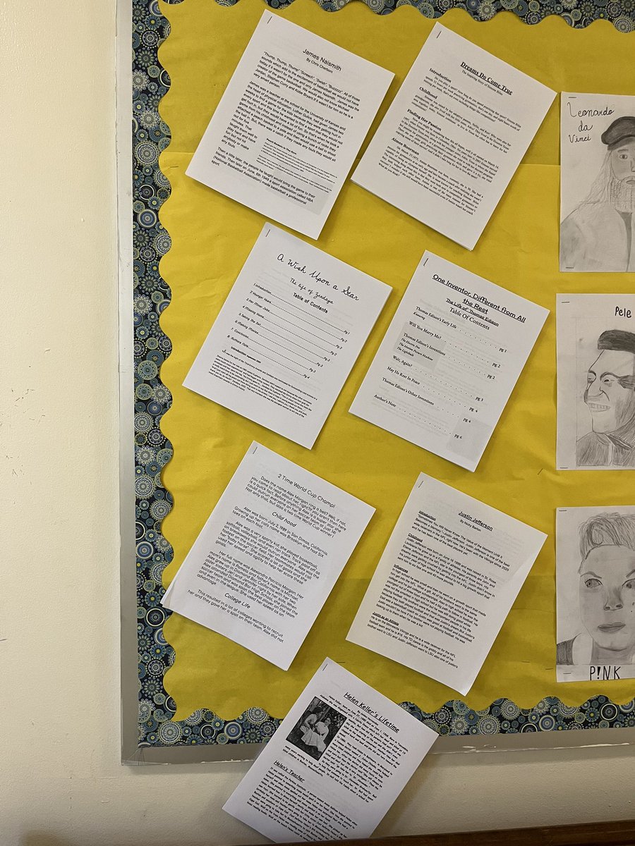 Check out our portraits, focusing on value &amp; shading, and biographies 📝✍️ 👏🏻 <a href="/FSDVikings/">Farmingdale School</a>