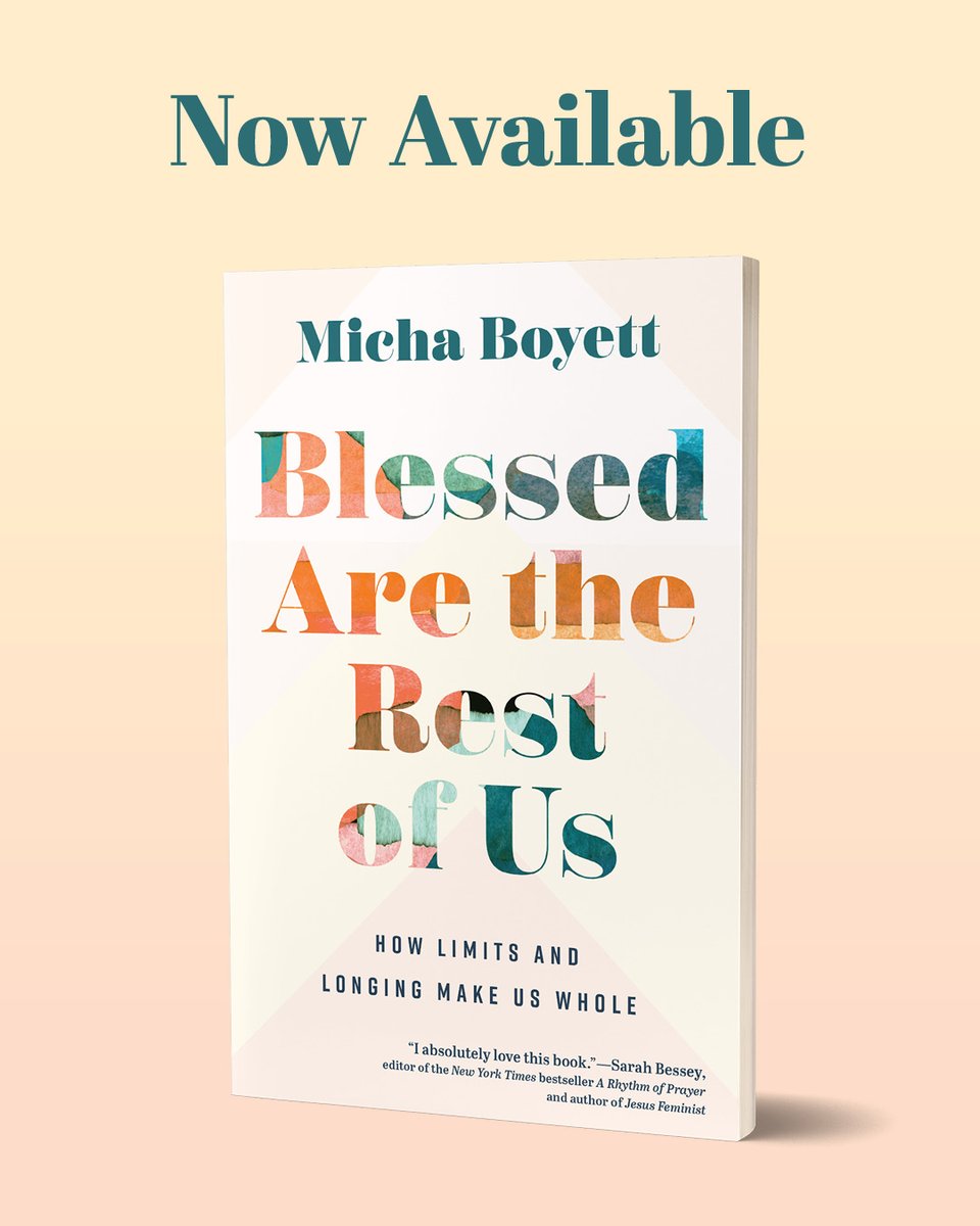 🎉👏👏📙Happy Publication Day to @michaboyett, host of The Slow Way podcast and cohost of @theluckyfewpod, whose beautiful new book is published today by @brazospress @readbakerbooks.