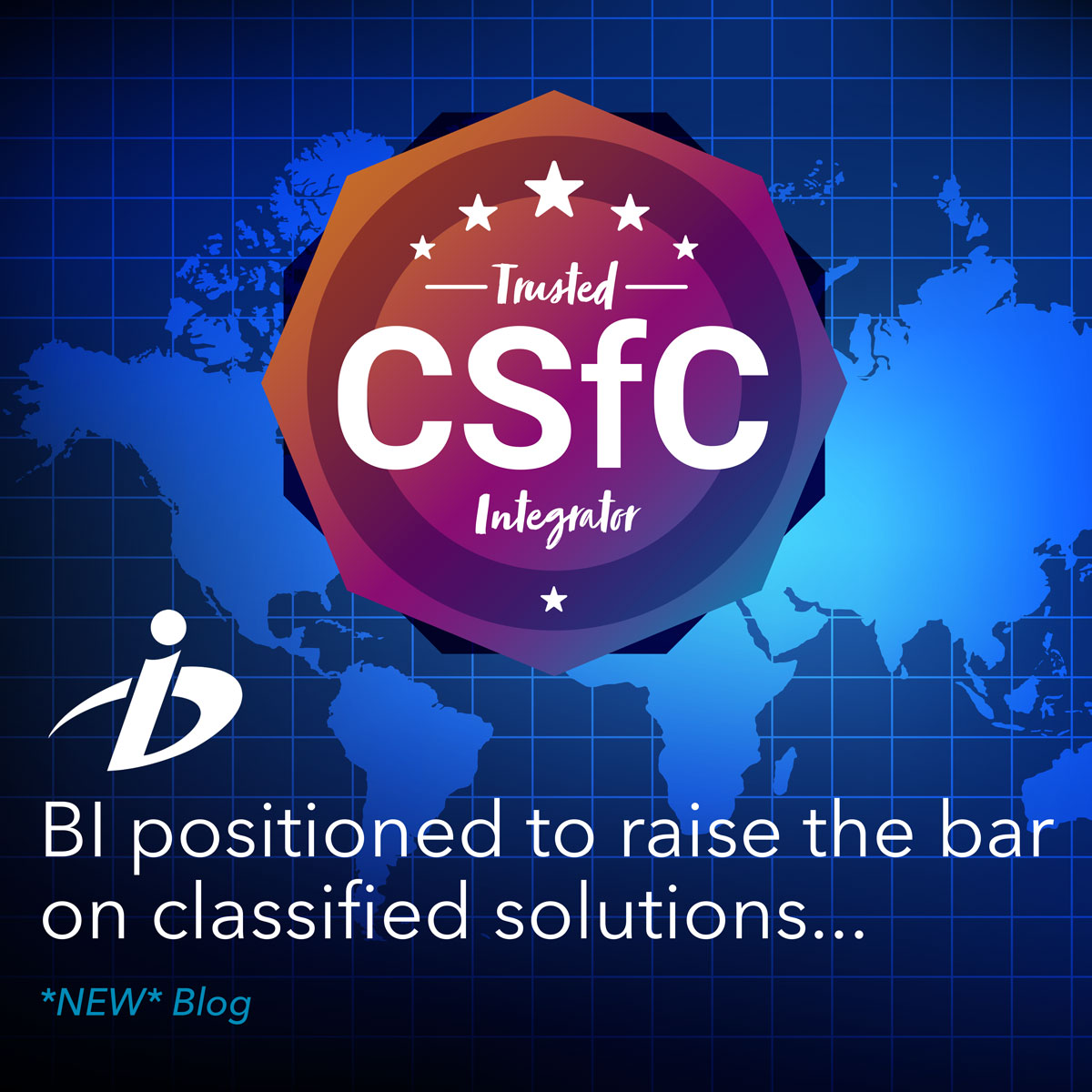 We are proud to announce that BI has been approved by @NSAgov as a #CSfC Trusted Integrator! Read our latest blog to learn more about how we are raising the bar in #classified solutions... businessintegra.com/classified-csf… #nationalsecurity #federal