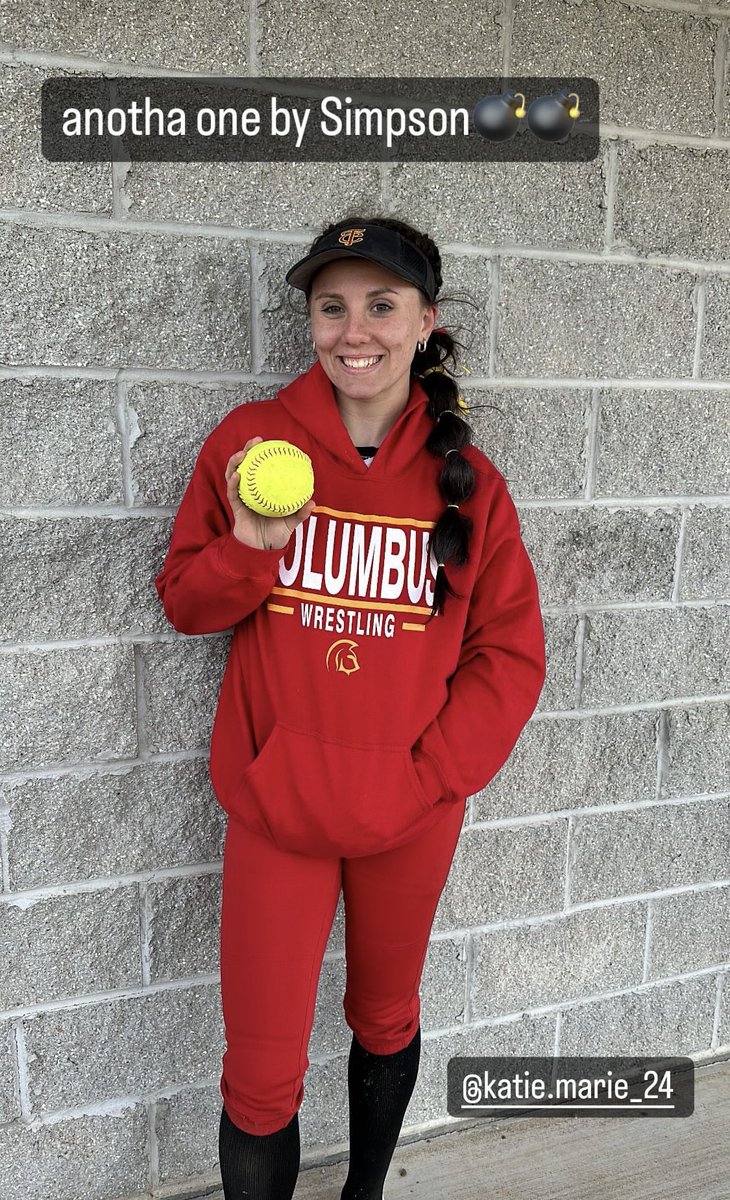 Columbus Titan Softball (@cuhssoftball) on Twitter photo A little recap on the last few weeks! A few 💣💣’s across the board for <a href="/CCRoughridersSB/">Crowder College Softball</a> commit <a href="/Katie_simpson24/">Kaitlyn Simpson 2024</a> !! Aswell as a 💣 from <a href="/RedDevilSB/">Allen Softball</a> commit <a href="/taryn_billings/">Taryn Billings</a> ‼️ <a href="/hailey_ediger/">Hailey Ediger</a> throws a PERFECT GAME! Followed by a 💣 and no hitter by <a href="/SSC_Softball/">Seminole State College Softball</a> commit <a href="/graci_major/">Graci Major</a>! A little recap on the last few weeks! A few 💣💣’s across the board for <a href="/CCRoughridersSB/">Crowder College Softball</a> commit <a href="/Katie_simpson24/">Kaitlyn Simpson 2024</a> !! Aswell as a 💣 from <a href="/RedDevilSB/">Allen Softball</a> commit <a href="/taryn_billings/">Taryn Billings</a> ‼️ <a href="/hailey_ediger/">Hailey Ediger</a> throws a PERFECT GAME! Followed by a 💣 and no hitter by <a href="/SSC_Softball/">Seminole State College Softball</a> commit <a href="/graci_major/">Graci Major</a>!