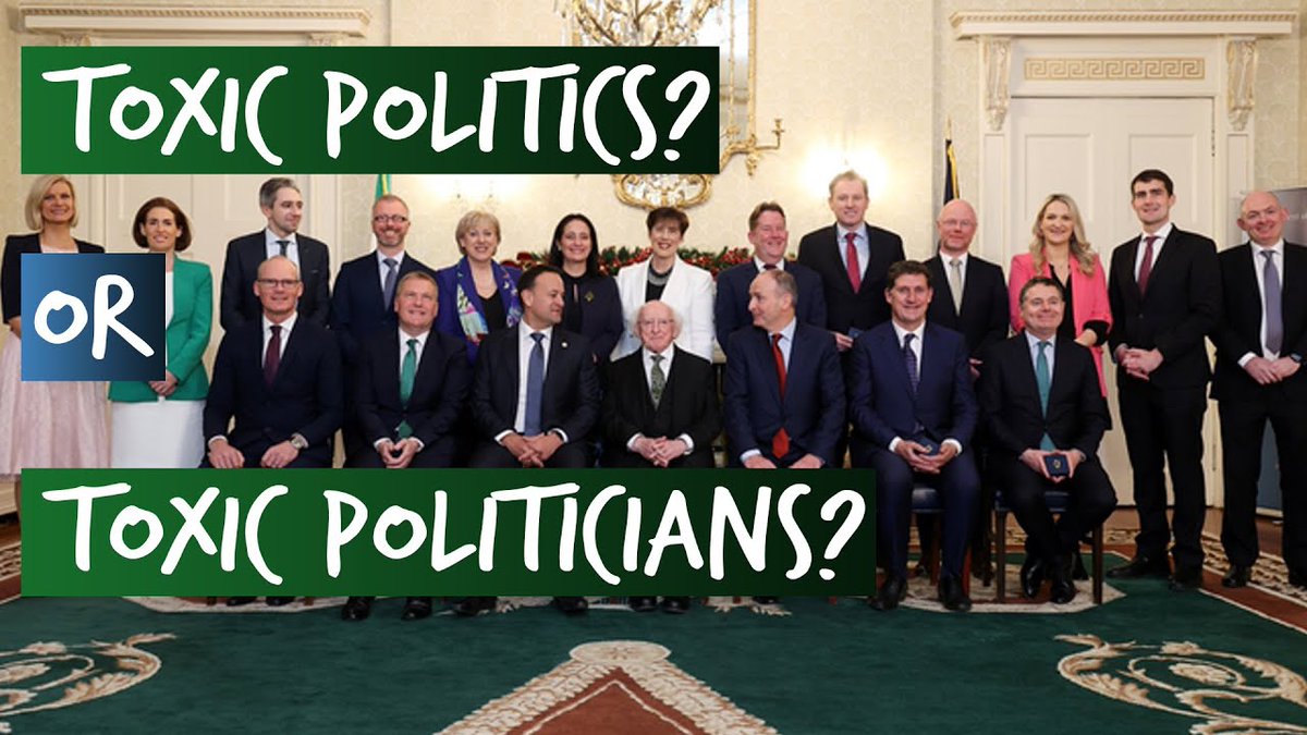 🚨🚨🚨 New Video is Now Live! 🚨🚨🚨

Today I take a look at comments by various TD's about the toxicity they have felt in politics.

Link Below 👇👇👇

#Ireland #IrishPolitics #HowIrelandWorks