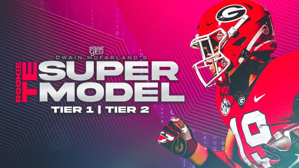 Is Brock Bowers one of the best TE prospects we have ever seen? Tier 1 & 2 of the TE Super Model are LIVE 👀 fantasylife.com/articles/redra…