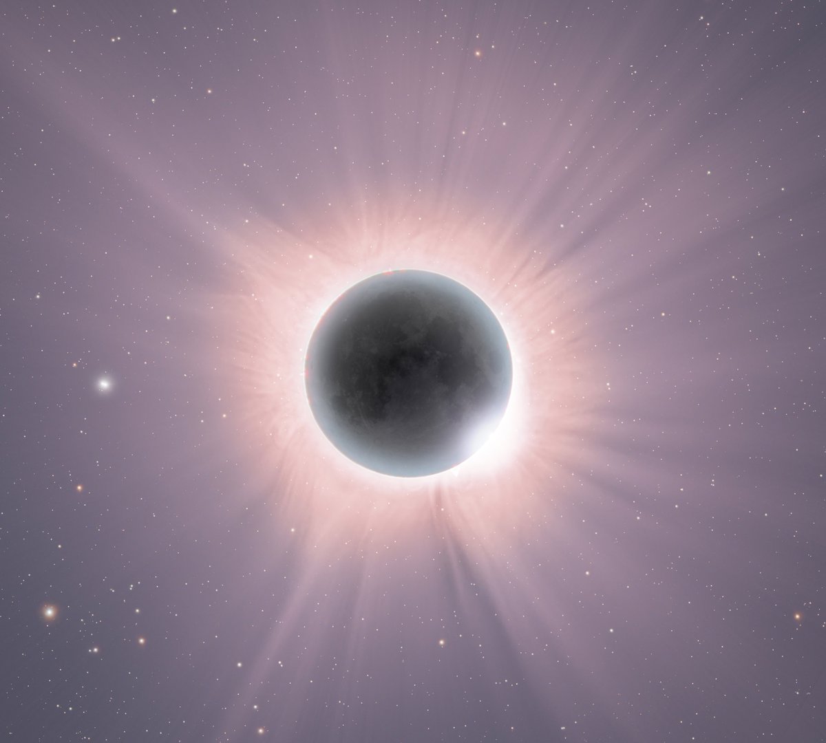 AJamesMcCarthy's tweet photo. The full 368 megapixel photo has extreme detail and dynamic range, and quite close to how things appeared through my binoculars as the diamond ring popped out. 

Here's a free high res mobile wallpaper and the limited edition print: https://t.co/AXtHQ9fYDB https://t.co/ZGLsmcRENa