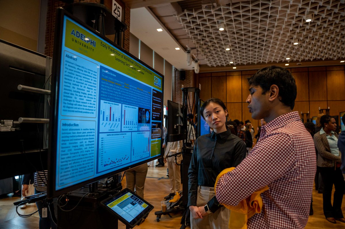 AdelphiU's tweet photo. In just one week, the thriving academic environment and vibrant creative community experienced by students at Adelphi will be on full display at our Scholarship and Creative Works Conference. https://t.co/mgoIF2rj0Z
#ExtraordinaryAdelphi #ExtraordinaryMinds https://t.co/ywokDXtmkm