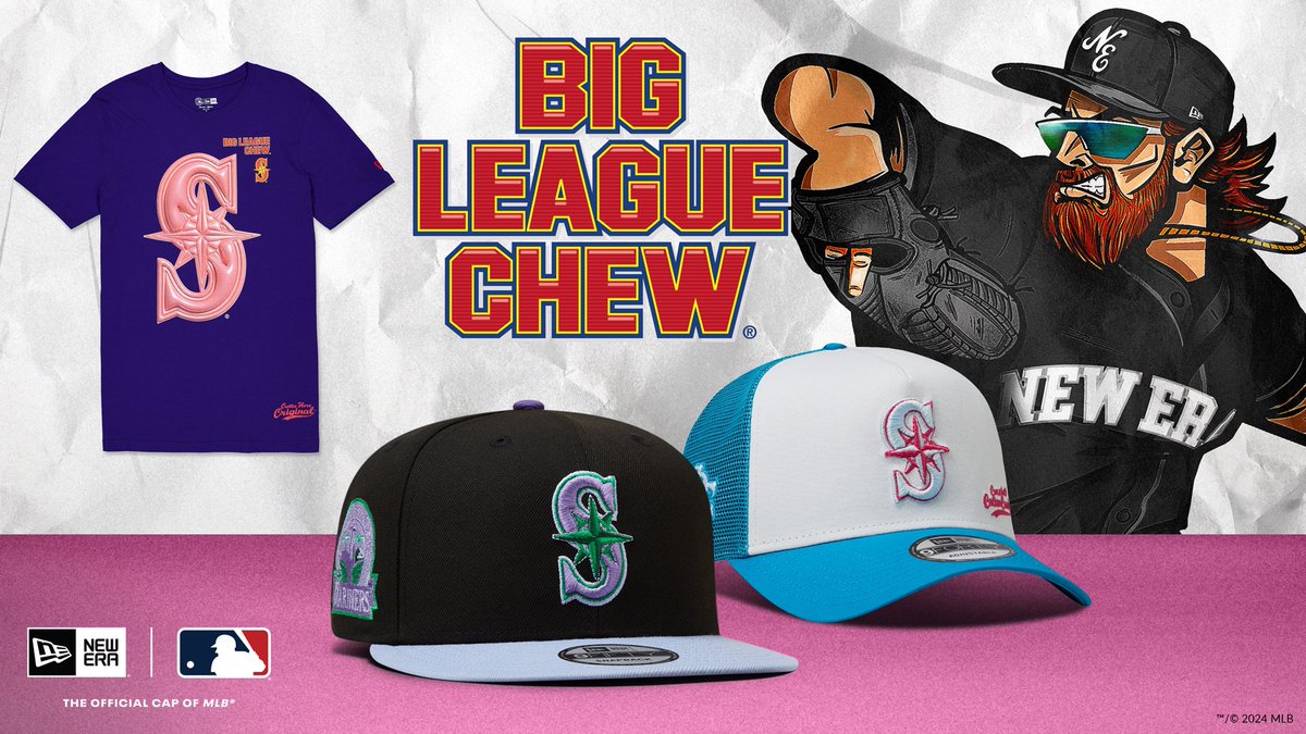 The new Big League Chew Collection drops today! Caps and apparel will be available when we open at 11am!