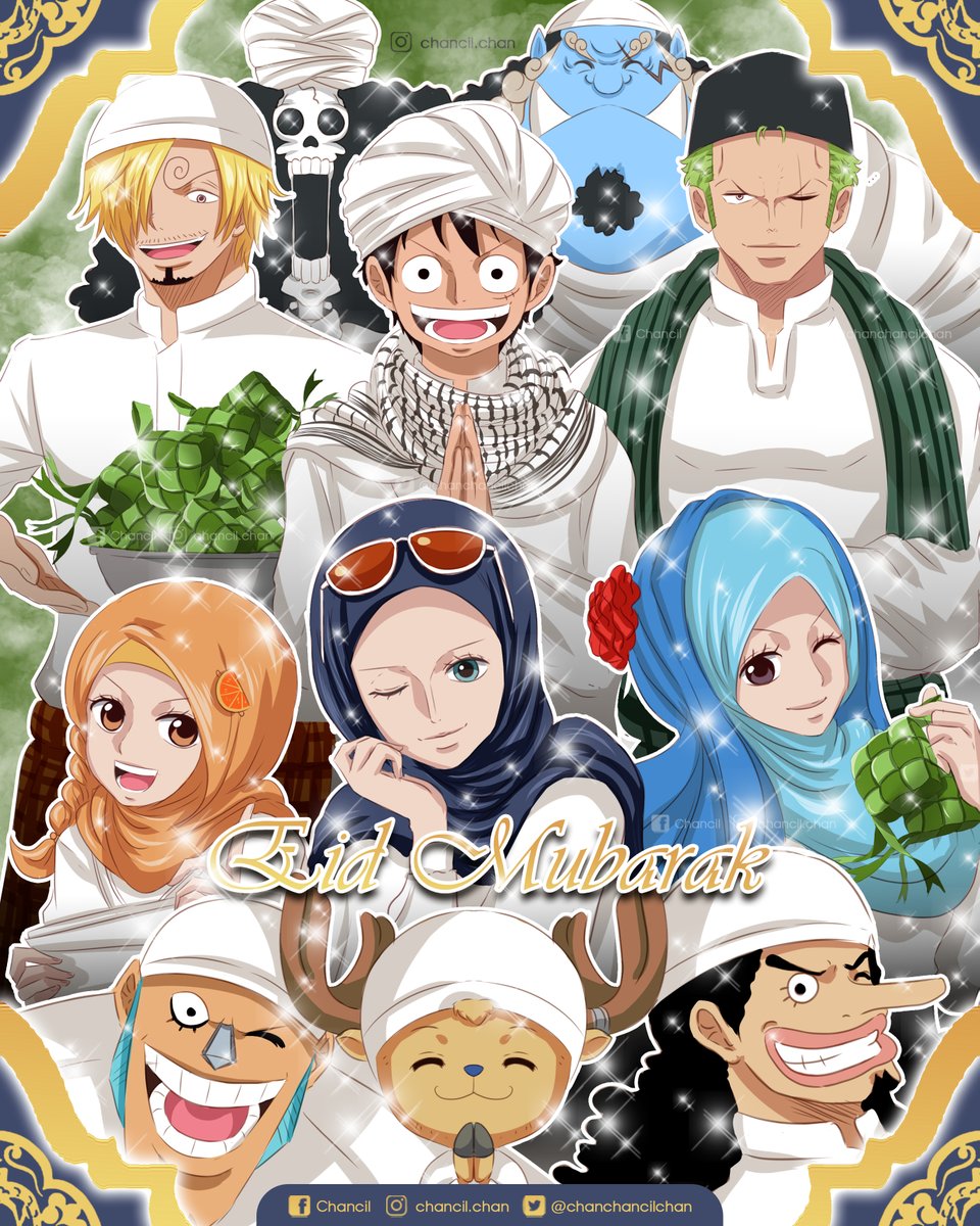 Eid Mubarak to all muslim nakamas around the world! Hope Ramadan turned your heart white as white as Gear 5 Luffy with its purity and innocence. Here's a special artwork I made for you #EidMubarak #ONEPIECE
<a href="/pewpiece/">Pew</a>
<a href="/Pangea_Castle/">PANGEA D VINCI 🧩🇯🇵</a>
<a href="/AryaNovrianus/">アリヤ •</a>
@irwndfrry
<a href="/akunusam/">Jangan lupa minum air putih dan sabar</a>