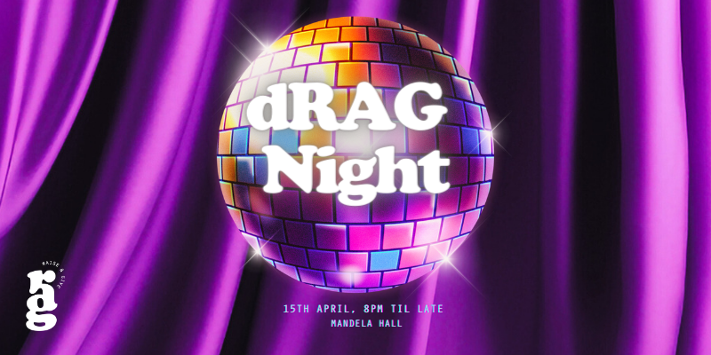 Join QUB RAG for an unforgettable evening of dRAG in Mandela Hall, Mon 15 Apr, 8pm! 🌟 From jaw-dropping lip-sync battles to breathtaking dance numbers, this show promises to be a spectacle like no other. Student tickets are £10, find out more at fixr.co/event/drag-nig…