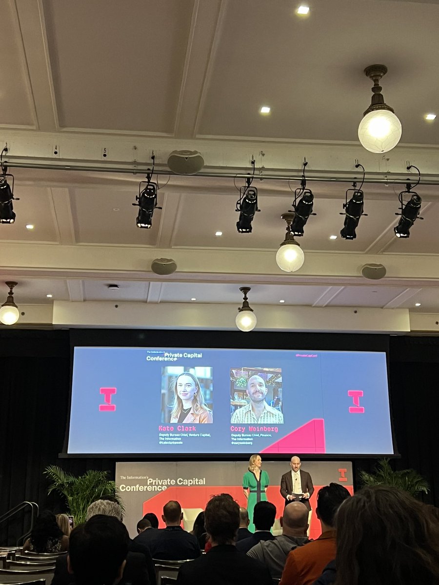 natasha mascarenhas (@nmasc_) on Twitter photo And we’re off. Welcome to The Information’s debut Private Capital Conference, spearheaded by <a href="/KateClarkTweets/">Kate Clark</a> & <a href="/coryweinberg/">Cory Weinberg</a> And we’re off. Welcome to The Information’s debut Private Capital Conference, spearheaded by <a href="/KateClarkTweets/">Kate Clark</a> & <a href="/coryweinberg/">Cory Weinberg</a>