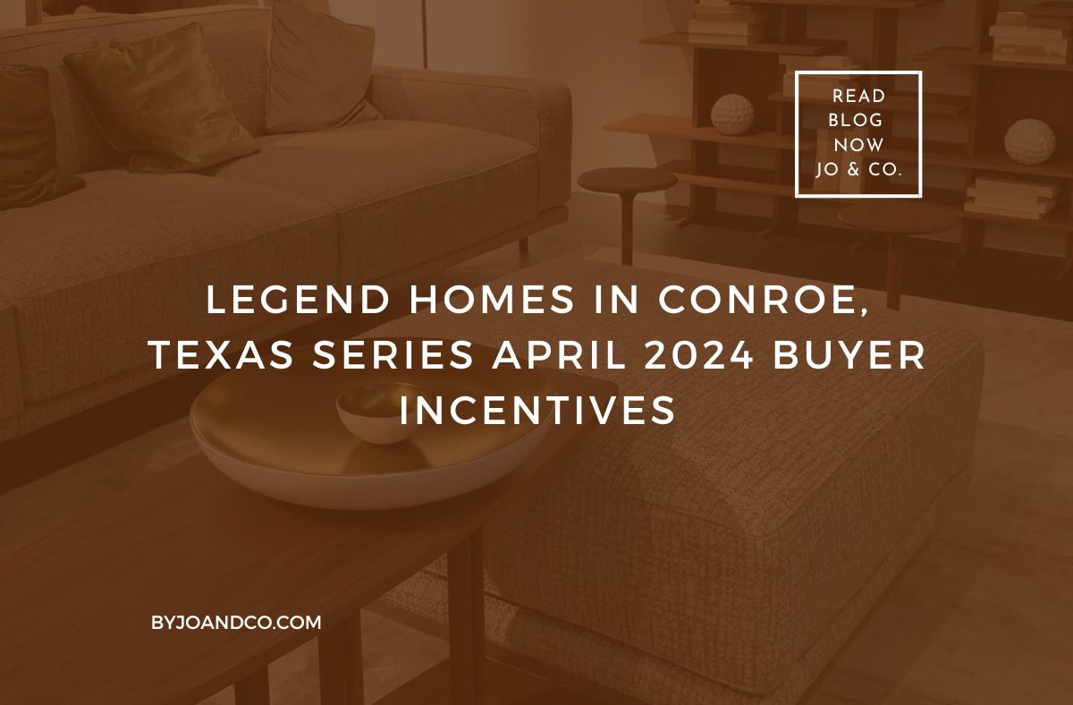 Attention Conroe, Texas homebuyers!📢 

You definitely don't want to pass up on this one. 👌 Legend Homes has some fantastic exclusive buyer incentives just for you this April 2024.✨

Click the link for details! 🔗 byjoandco.com/2024/04/03/leg…

#legendhomes #conroetx #buyerincentives
