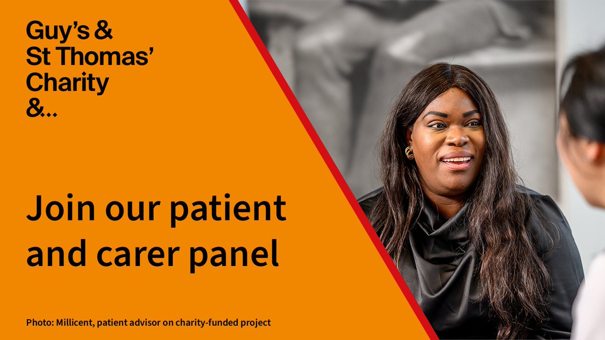 Are you passionate about improving healthcare? We need your help to ensure the projects that we fund at @GSTTnhs continue to reflect the needs of patients, families and carers, and have even more impact. Find out about joining our patient and carer panel: gsttcharity.org.uk/support-us/pat…