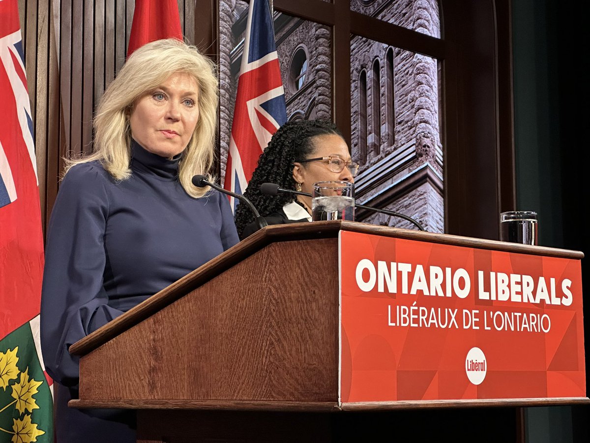 NEW - Liberal leader Bonnie Crombie says the Liberals are will table a transportation bill. Says it would ensure any property Metrolinx sells includes 20% affordable housing.