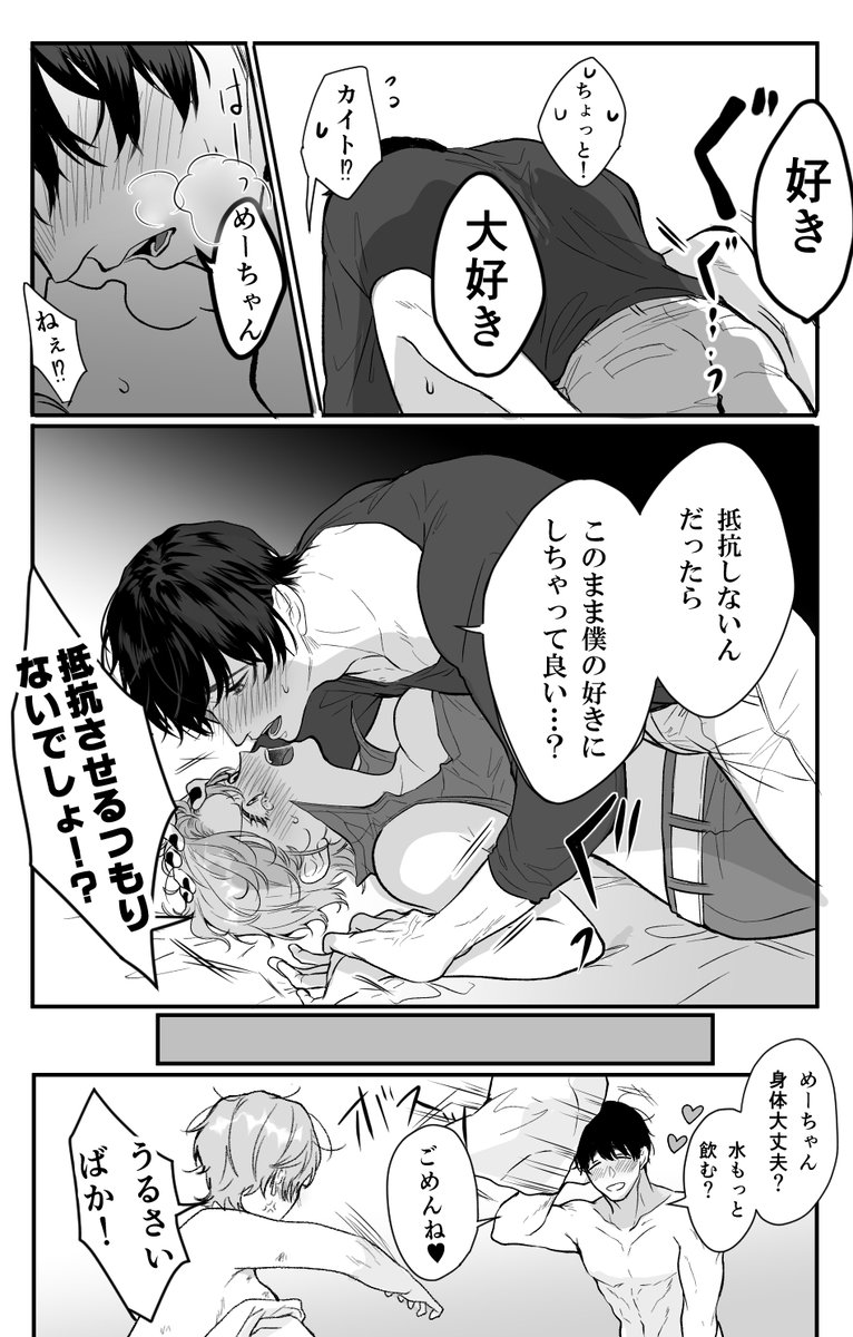 嫌だったら抵抗してね(させるとは言ってない)
カイメイ 