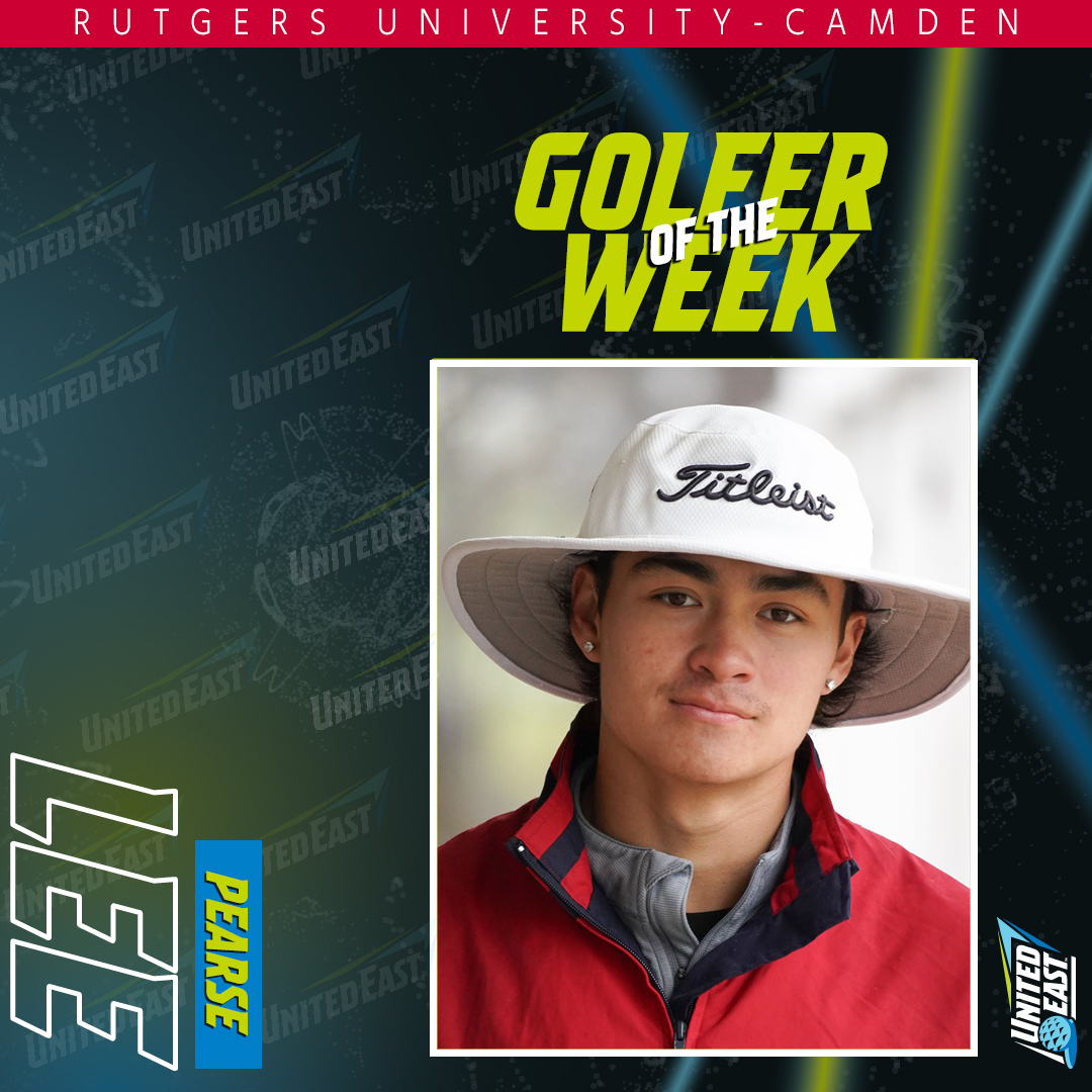 Check out this week's Men's Golfer of the Week! #RisingUnited #d3golf

MGO: Pearse Lee (RUC)