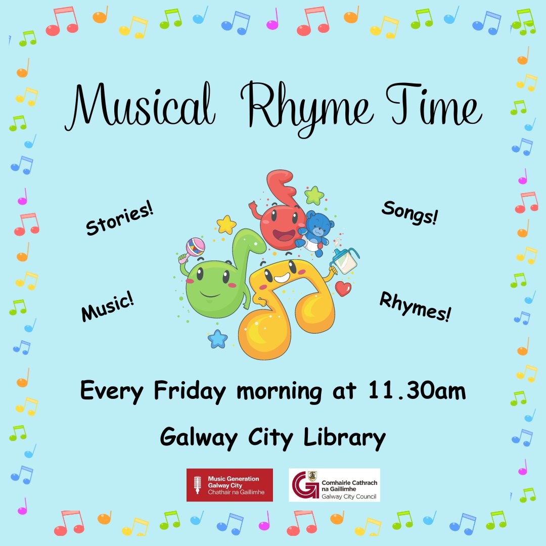 Our Musical Rhyme Time is back this Friday at 11:30am, so why not pop in and join the fun! #rhymetime #babyrhymetime #freeevent