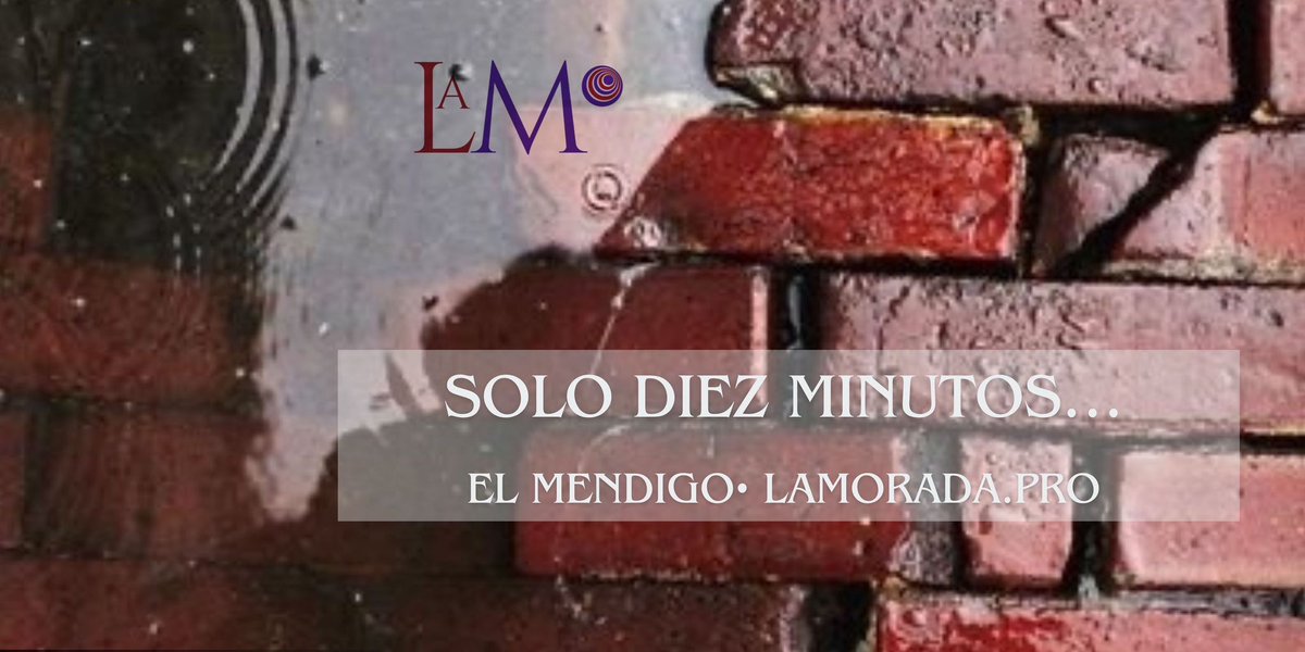 𝐒𝐨𝐥𝐨 𝐝𝐢𝐞𝐳 𝐦𝐢𝐧𝐮𝐭𝐨𝐬

lamorada.pro/2024/04/solo-d…

#Reflexiones de @elmendigo_ que regresa a su Morada tras la tarde de ayer.

No os perdáis sus palabras…

#LecturaRecomendada #LecturaAndalucía