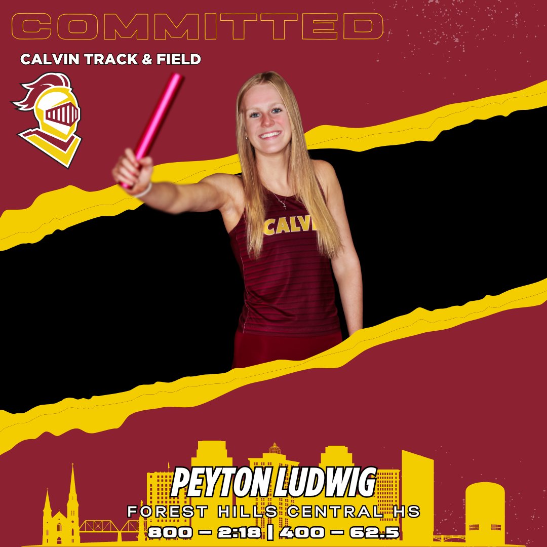 We are super excited to welcome Peyton Ludwig to our Knights Family and the Calvin class of 2028! #GoCalvin