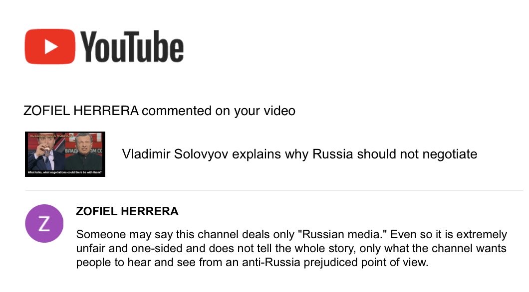 Russian trolls on my YouTube channel say it’s extremely unfair for me to translate genocidal stuff Russians say, because it makes them look bad to the Westerners who wouldn’t know it otherwise.