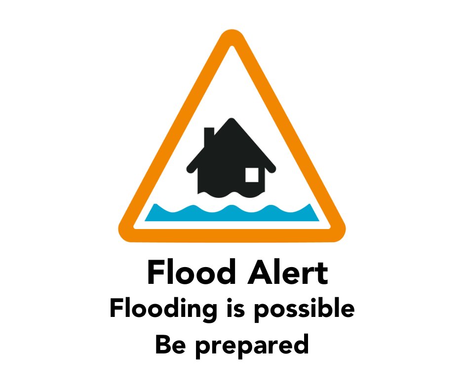 Flood Alert in force: Rivers Pont, Blyth, Wansbeck, Upper Coquet Flood gates are being closed as precaution Flooding is possible at riverside footpaths and low lying land and roads from 2:45 PM on 09/04/2024. River levels are expected to peak overnight and fall tomorrow morning.