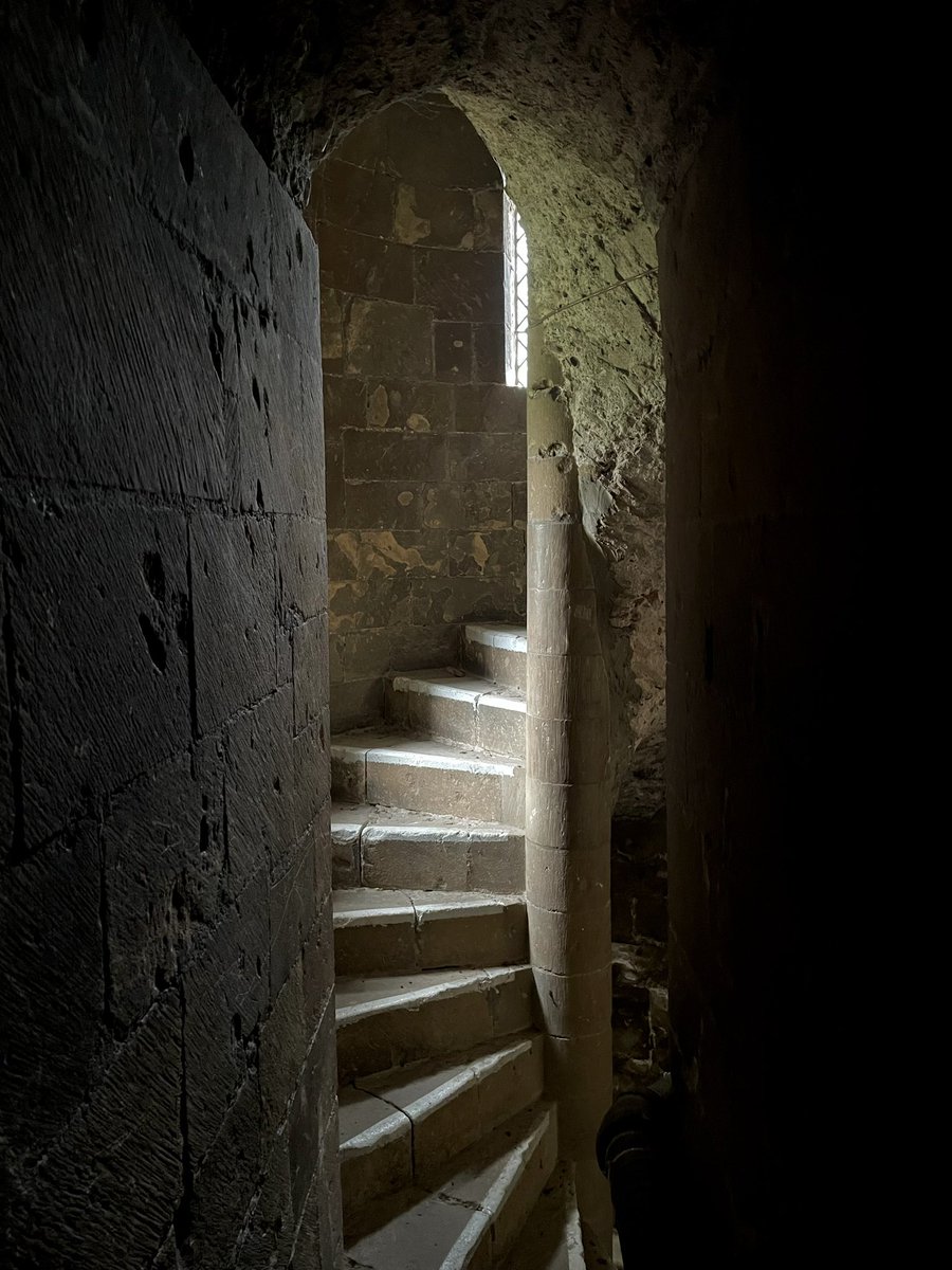 exploring secret medieval staircases