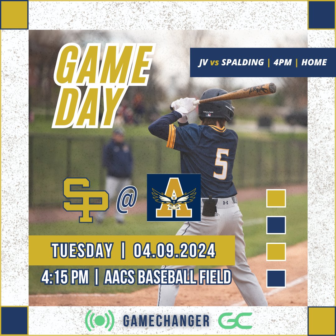 St. Paul's School Varsity Baseball (@crusie_baseball) on Twitter photo On the road against the ๐ฆ
this afternoon. #SwingTheSword๐ก
๐๏ธ AACS Eagles
๐
April 9, 2024
โฐ๏ธ 4:15PM
๐ AACS Baseball Field
๐ GameChanger <a href="/GCsports/">GroupChat Sports</a>
<a href="/Crusie_Baseball/">St. Paul's School Varsity Baseball</a> <a href="/AACSBaseball1/">Annapolis Area Christian School Baseball</a> <a href="/PrepBaseballMD/">Prep Baseball Maryland</a> <a href="/Xposure_Sports/">Xposure Sports</a> On the road against the ๐ฆ
this afternoon. #SwingTheSword๐ก
๐๏ธ AACS Eagles
๐
April 9, 2024
โฐ๏ธ 4:15PM
๐ AACS Baseball Field
๐ GameChanger <a href="/GCsports/">GroupChat Sports</a>
<a href="/Crusie_Baseball/">St. Paul's School Varsity Baseball</a> <a href="/AACSBaseball1/">Annapolis Area Christian School Baseball</a> <a href="/PrepBaseballMD/">Prep Baseball Maryland</a> <a href="/Xposure_Sports/">Xposure Sports</a>