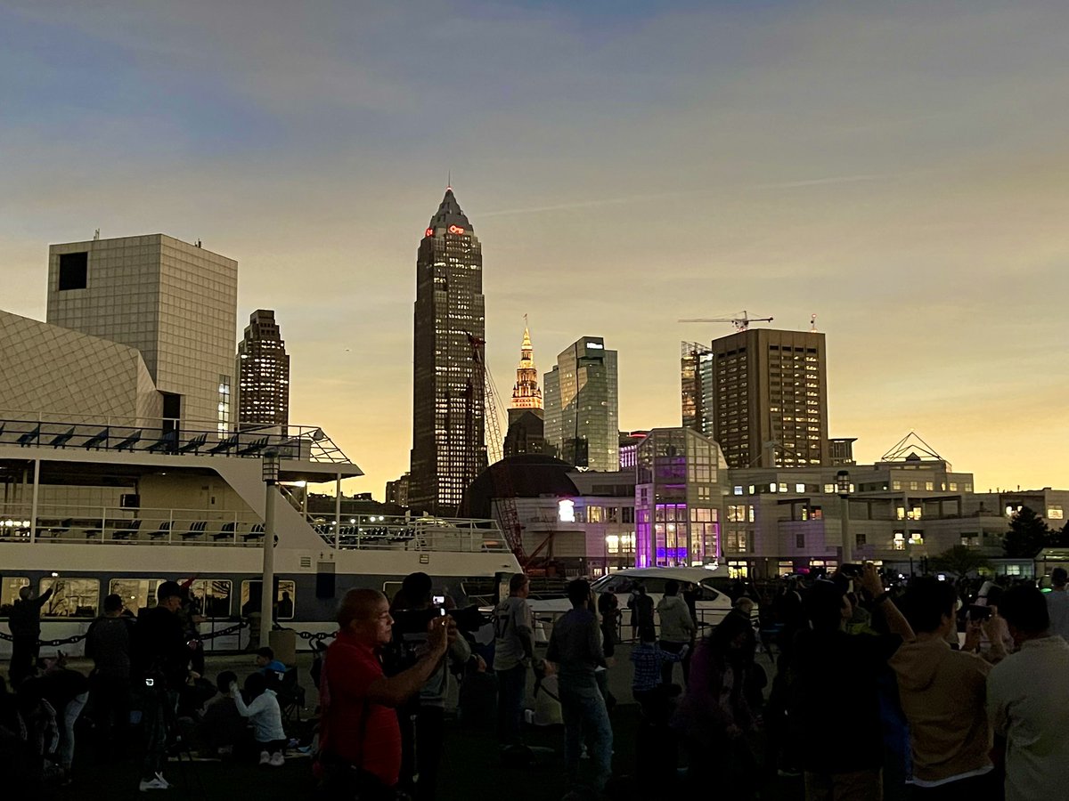 All eyes were on Downtown Cleveland (& the sky 🌘) the past few days. With a once-in-a-lifetime total solar eclipse, Guardians Home Opener win, record-breaking NCAA Women’s Final Four tournament, & Cleveland International Film Festival, it’s been an out-of-this-world experience!