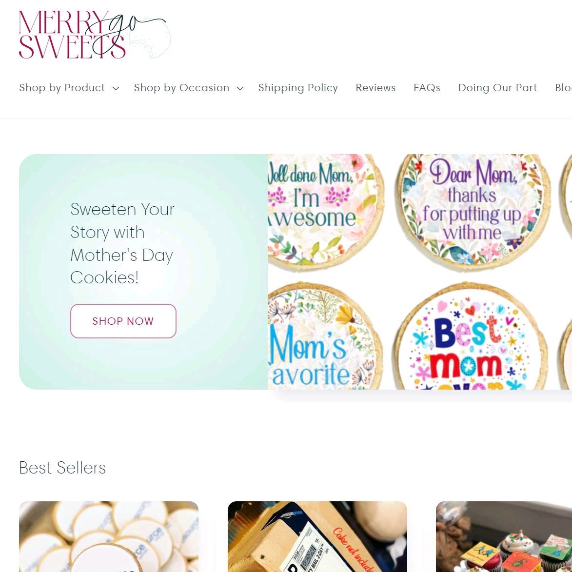 We've got a sweet surprise for you! Our website has a brand new look & feel!  Now it's even easier to see our per cookie bulk discount prices. Plus, see your logo come to life on a cookie & order a FREE sample. ✨ Check it out! #customcookies #newwebsite #freesample #logocookies