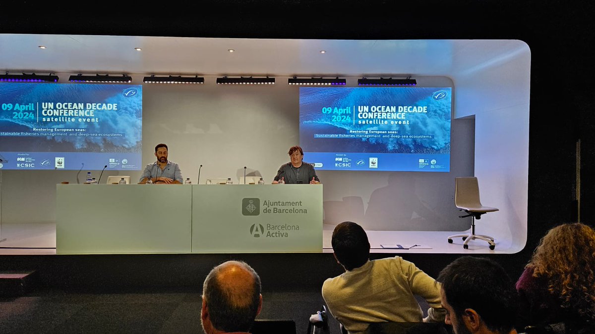 ¡Gran avance para la restauración marina! 🌊 En el marco de la #OceanDecade, el proyecto #LifeEcorest, en el que WWF España participa como socio → presenta una innovadora metodología en Europa para restaurar hábitats profundos en colaboración con el sector pesquero 🐠