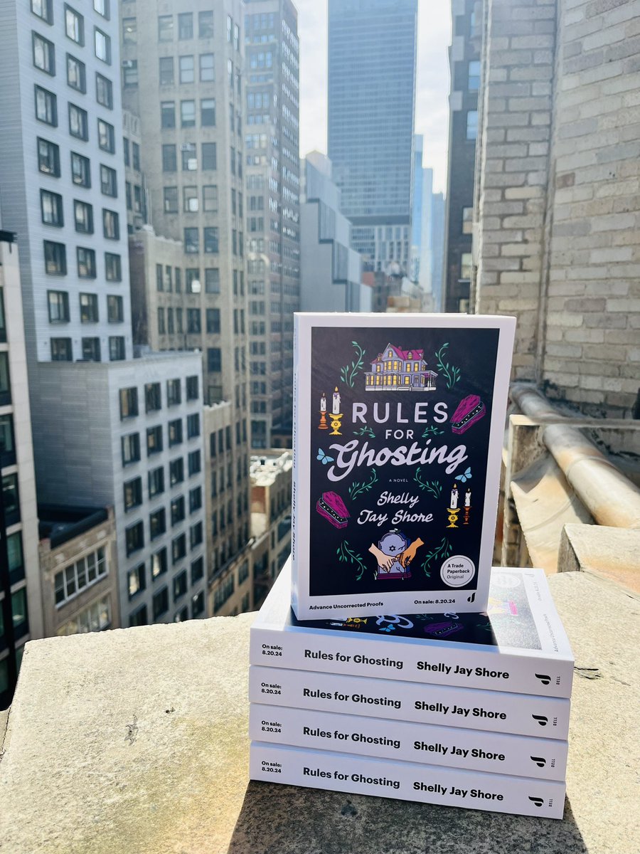 RULES FOR GHOSTING ✨on sale August 20✨ If I try to describe this book I’m just going to turn into a puddle so suffice to say: if you’re seeking a story that binds together Jewish faith, transness, family ties, queer friendship, ghosts, birth and death care, this is for you