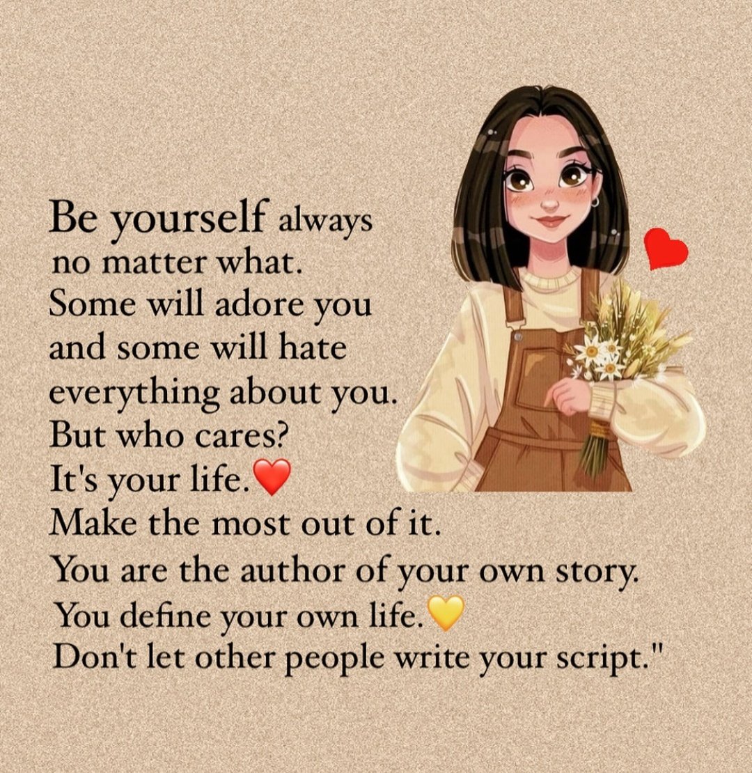 Be Yourself ❤️

#Vibes
#BeYourSelf