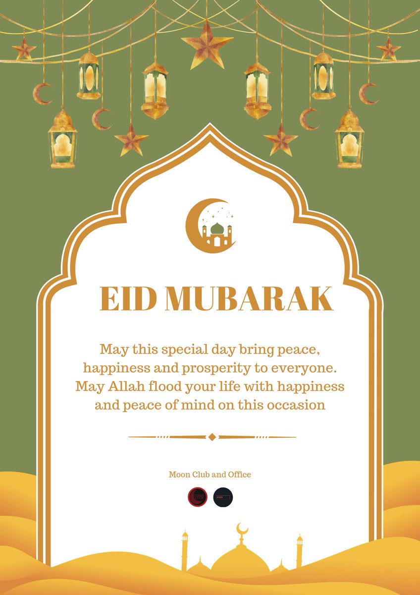 ㅤㅤㅤ
ㅤㅤㅤ
ㅤ ㅤ    𝗛𝗮𝗽𝗽𝘆  𝗘𝗶𝗱  𝗠𝘂𝗯𝗮𝗿𝗮𝗸  .ᐟ  

Lots  of  love  💚🌙  from  the  𝙈𝙤𝙤𝙣  𝘾𝙡𝙪𝙗  family.  May  this  special  day  bring  peace,  happiness  and  prosperity  to  everyone.   

ㅤ ㅤㅤㅤ