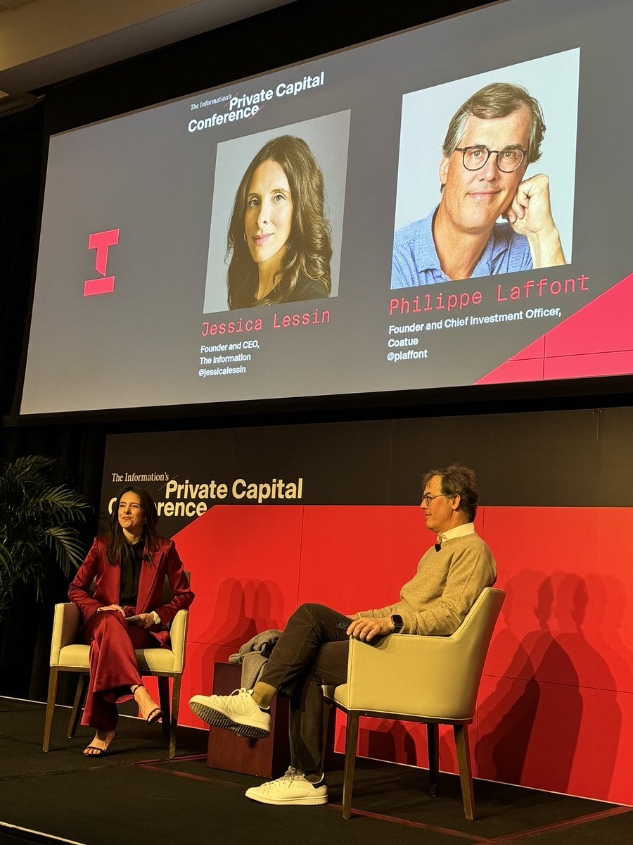 “I read two things when I wake up - Page Six and @theinformation”

@plaffont of Coatue with  @Jessicalessin at #PrivateCapConf