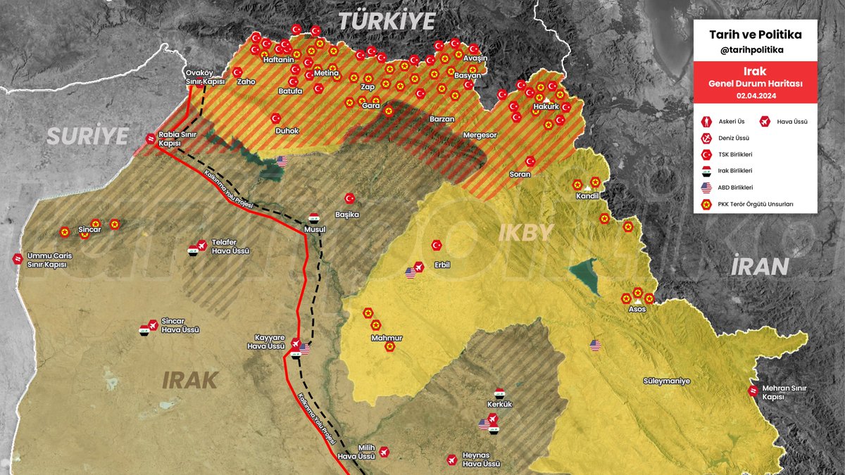 🇺🇸 Washington Institute

Türkiye'nin PKK'ya Karşı Operasyonu ve Irak'taki “Kalkınma Yolu” Aynı Madalyonun İki Yüzü

Türkiye'nin mega projesi ile PKK karşıtı operasyonunun iç içe geçmesi, her iki unsurun da başarı şansını artırıyor.

#Turkey #Turquie #Turquía #Turchia #PKK #Iraq