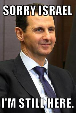 There are those who believe that Syrian President Bashar al Assad is a ruthless tyrant. I do not. Any enemy of Israel is a friend of mine.