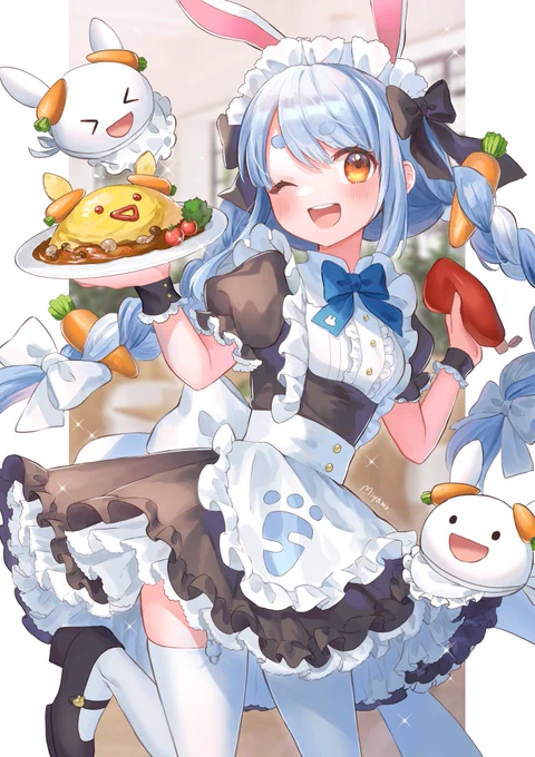 #これを見た人はメイドをTLに放流しよう 
