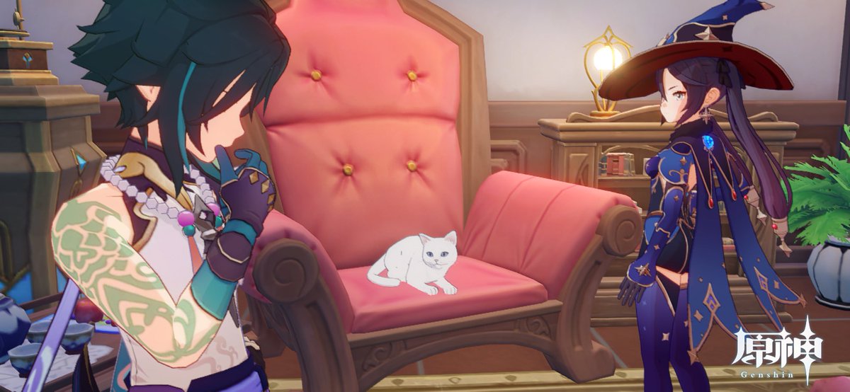 強いて言うならば…猫よりモナと遊べるほうが良かった。