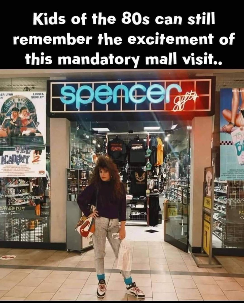 Fuck yes!! Hell, I still go when I have to go to the mall, lol. Along with Hot Topic.🔥🖤🤗🤘 #The80s