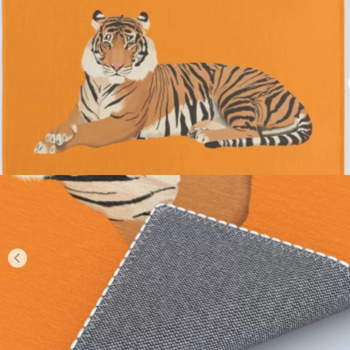 thanks to the orange TIGER fan who bought a rug! Also available in purple and in gold Buy here society6.com/product/orange… #BuyIntoArt #Tigers #GoTigers #Bengals #Clemson #Auburn #RIT #Princeton #EastCentral #SavannahState #GeorgetownCollege #Occidental #BuffaloState #Doane