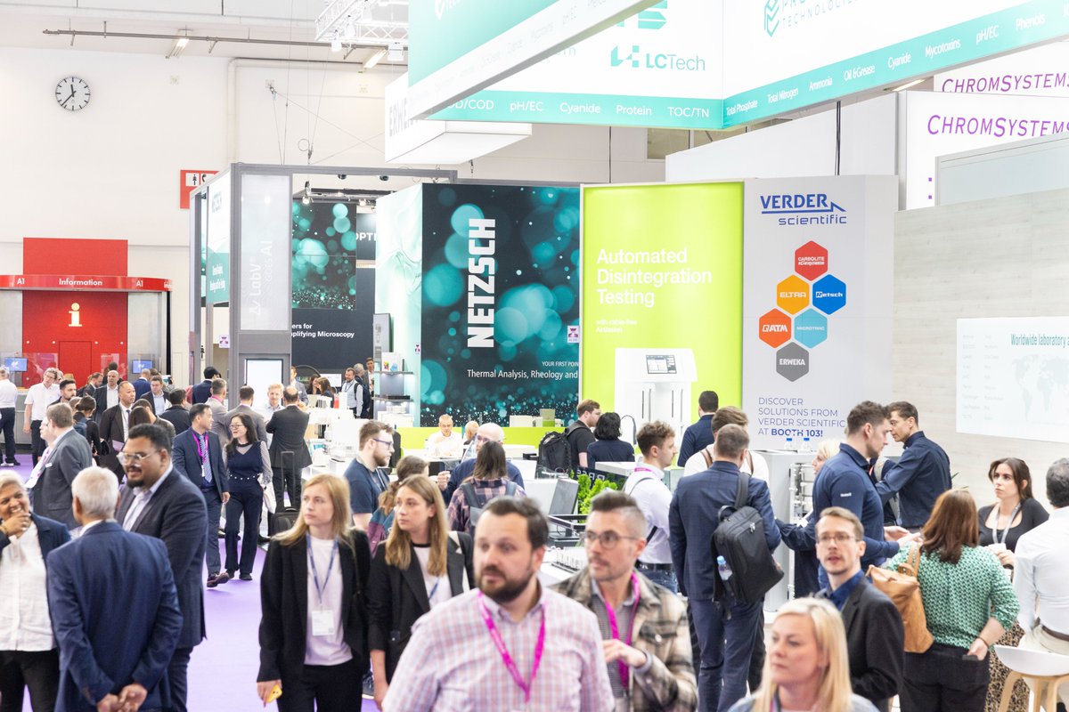 What a day #1 of #analytica 2024! 🧪 🤝🏼 🟪
Here are some first impressions from the roaring halls.

#analyticaconference #analysis #labtech #biotech