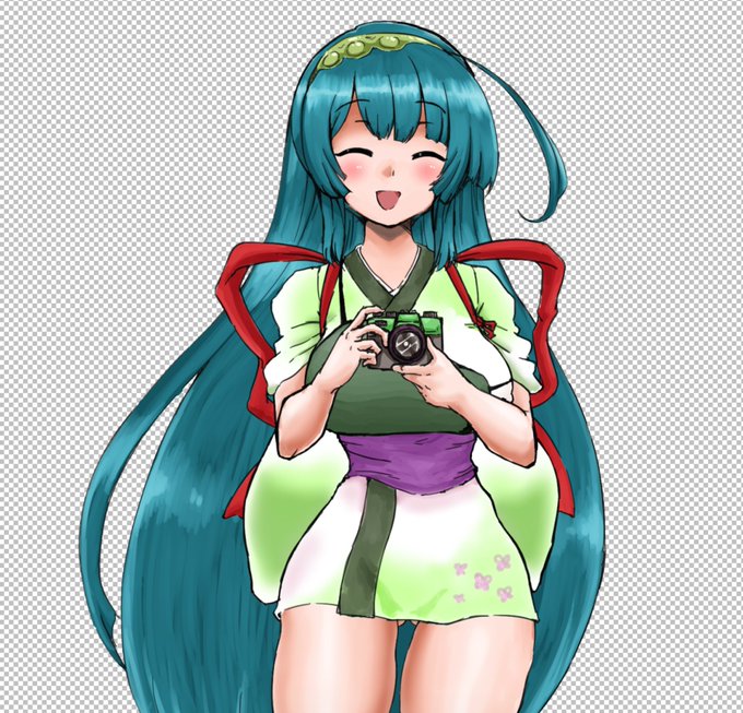 可愛い!!!反転してみるとなんか違った感じで可愛い!!!!ずんちゃん持ち!!!うおぉぉ!! 