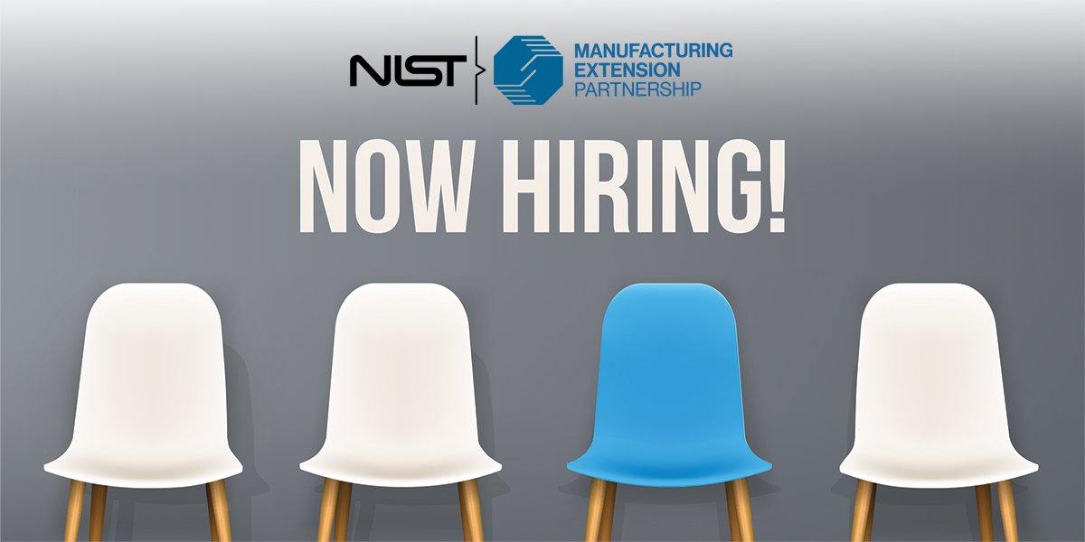 New NIST MEP Job Opportunity – Director, Hollings Manufacturing Extension Partnership Program), located in Gaithersburg, MD. Apply at: usajobs.gov/job/785348200 #MEPNationalNetwork #manufacturing #jobs